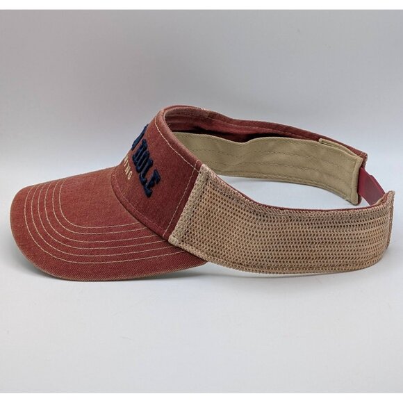 Jackson Hole Wyoming Visor Legacy Snapback Adjustable Outdoor Hiking Sun Shade - Picture 3 of 5